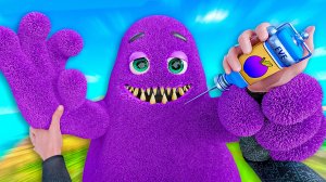 ГРИМАС ШЕЙК и НЕЗАКОННЫЕ Эксперименты С НИМ в VR из Grimace Shake Meme