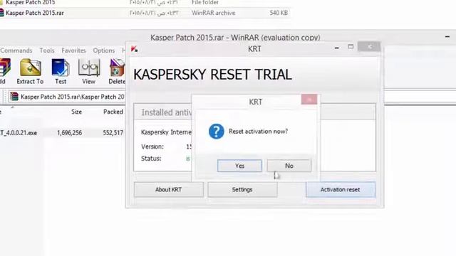 تفعيل Kaspersky 2015 .. استعادة الفترة التجريبية مدى الحياة смотреть онлайн