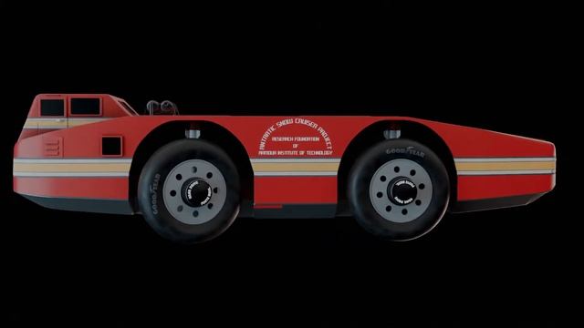 The 1939 Admiral Byrd's Snow Cruiser - Blender Turntable Animation смотреть онлайн