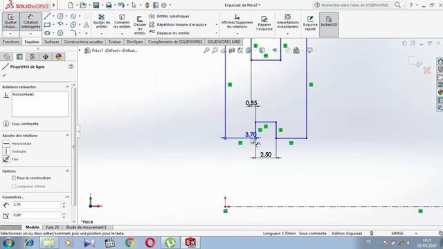 Tutorial in SolidWorks 2016 | How to design verrin hydraulique double action Part 7 смотреть онлайн