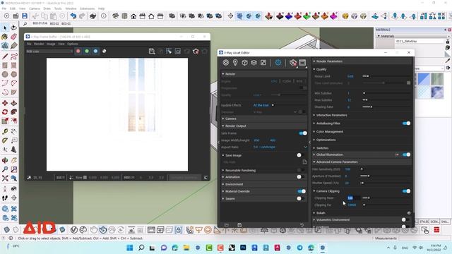 V-RAY 6 FOR SKETCHUP | 02 CAMERA CLIPPING смотреть онлайн