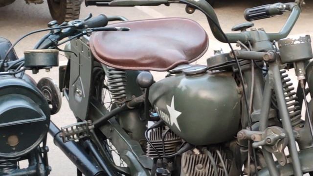 Chandigarh Wintage Motor Cycle Collection / Harley Davidson and Royal Enfield old Modal from 1946 смотреть онлайн