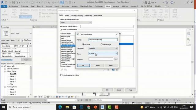 Material Takeoff and costing in Revit (Part 88) смотреть онлайн