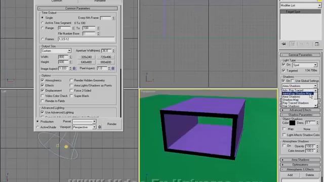 Basic lights and shadows tutorial in 3ds max part 1 смотреть онлайн