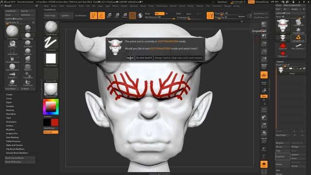 ZBrush강의 07 ZRemesh & project смотреть онлайн