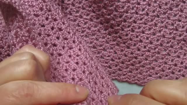 Шарф крючком