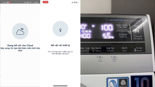 Kết nối wifi máy giặt / máy giặt sấy / máy sấy Electrolux (Electrolux app v2.0) смотреть онлайн