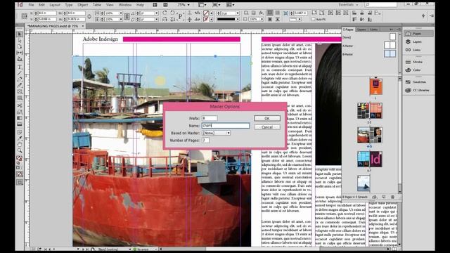 Adobe InDesign Tutorial: Managing Pages Part 3 (Tagalog) смотреть онлайн