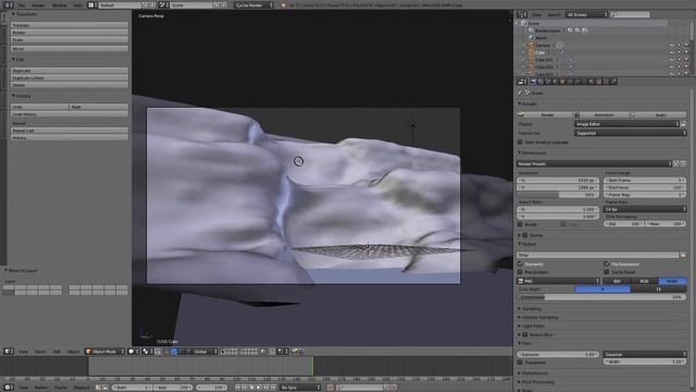 Create Gorgeous Waterfalls - Blender Tutorial - 03 : Rendering & Compositing! смотреть онлайн