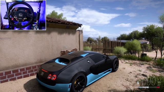 Rebuilding Bugatti Veyron Super Sport (1500HP) - Forza Horizon 5 | Thrustmaster TX Gameplay смотреть онлайн