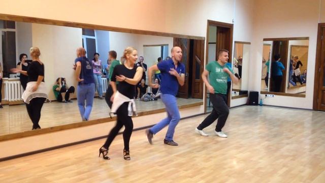 Solo. Salsa On 2 Routeen. Andrey Korzun, Denis Abramenkov, Marina Zakharova