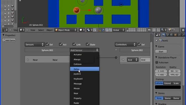 Blender 2.59 Maze Game - Part 5 - Creating a bad guy.avi смотреть онлайн