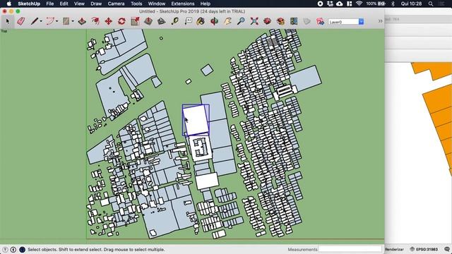 SHP para SKP - Como importar dados Shapefile para o SketchUp смотреть онлайн