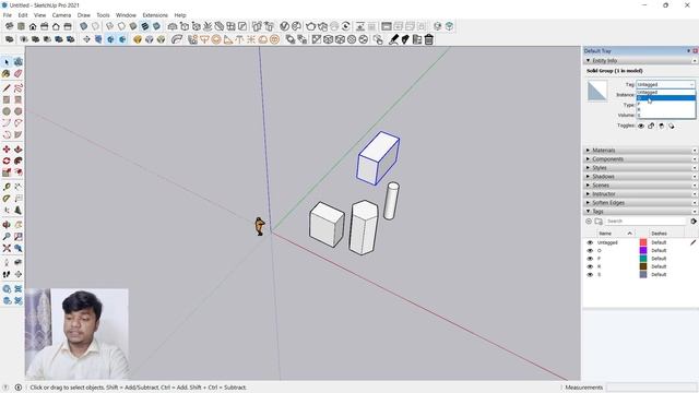 How Tags are Use in SketchUp | How to Make Layers in SketchUp | Bangla Tutorial, SketchUp Essential смотреть онлайн