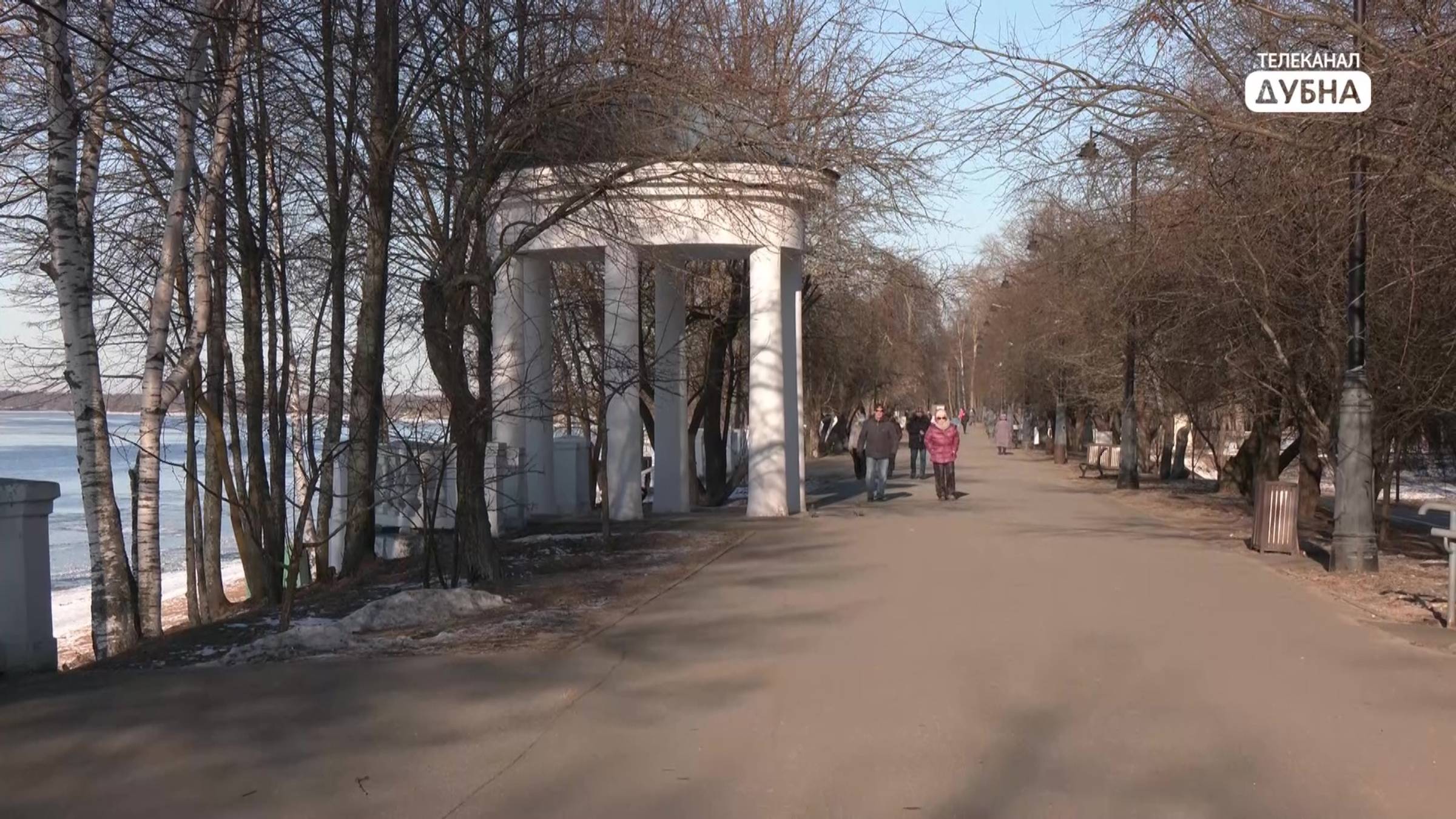 Прекрасный вид на Волгу в Дубне откроют, как это и было раньше смотреть онлайн