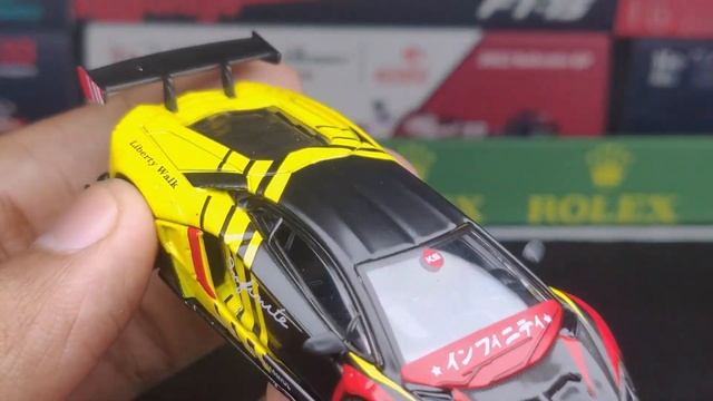 Mini GT 329 1/64 LB Works Lamborghini Aventador Limited Edition Infinite Motor Sports Diecast Model смотреть онлайн