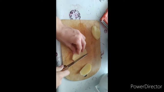 готовим картошку  фри