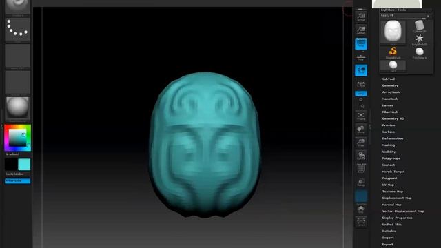 zbrush ui intro chapter3 смотреть онлайн