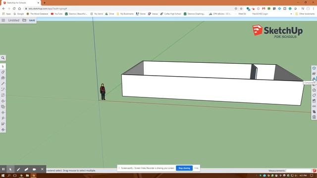 Getting Started Designing a House in Sketch Up for Schools, Adding Components and Windows смотреть онлайн