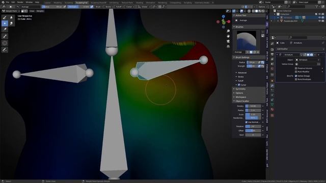 Garden of Tendrils | Sculptober Day 12 - Tendril | Blender Timelapse смотреть онлайн
