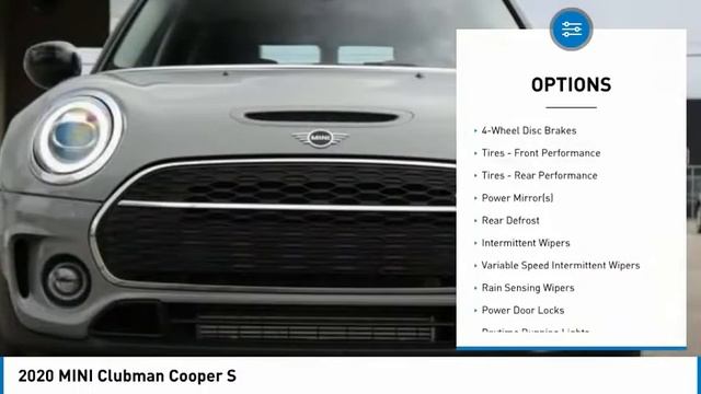 2020 MINI Clubman MC4093P смотреть онлайн