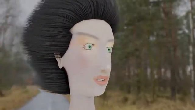 Blender Hair Particle Wind Test смотреть онлайн
