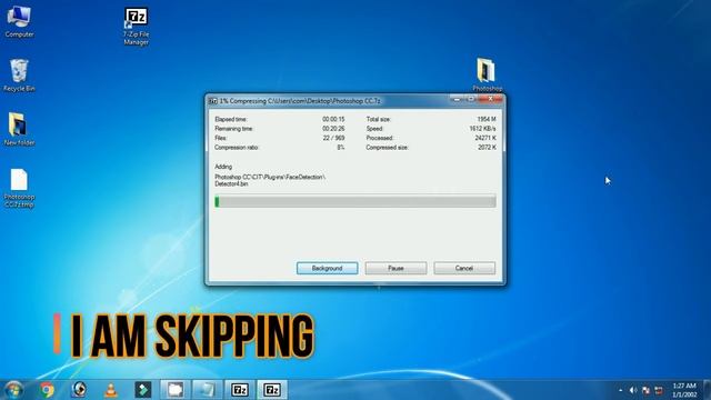 How to compress files| With 7-zip| For free| 2gb to only 100 mb смотреть онлайн