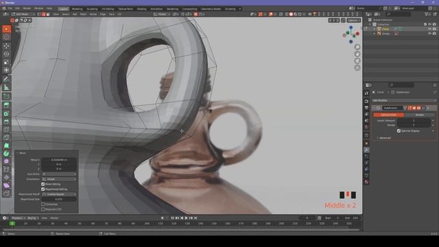 Blender Tutorial - Easy Glass Bottle | Part 1 смотреть онлайн