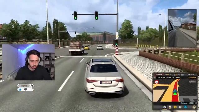 JE CONDUIS LA MERCEDES CLASSE S 500 4 MATIC (une voiture de présidentielle) смотреть онлайн