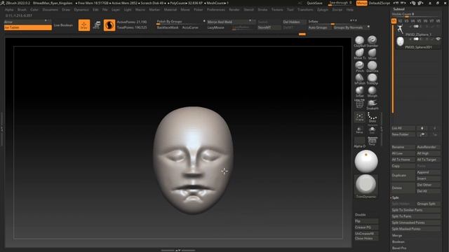 30 Minutes Zbrush Sculpting 341 Muscle 223 смотреть онлайн