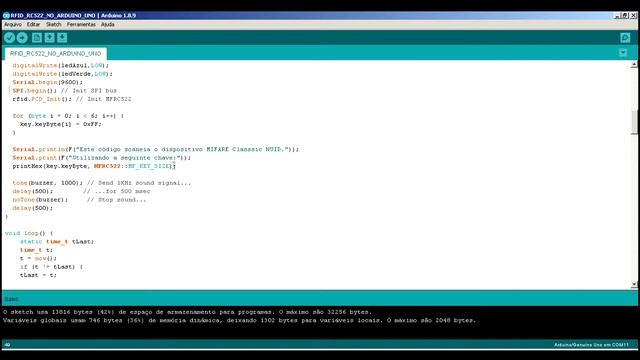 Como Configurar Leitor de RFID RC522 no ARDUINO #comoconfigurarrfid смотреть онлайн