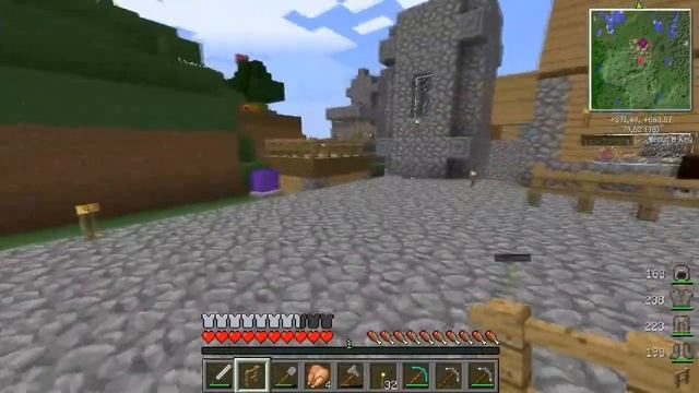 Minecraft Жара #10 Верхом на коне смотреть онлайн