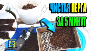 ВЫБИТЬ ПЕРГУ ИЗ РАМОК – СУПЕР ЛЕГКО И ПРОСТО. ПЧЕЛОВОДСТВО 25-02