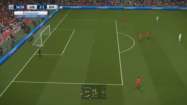Girona FC vs Real Madrid CF | PES 2018 PC Game Play #21 смотреть онлайн