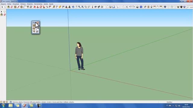 SKETCHUP-SKT005 - MENU VISUALIZAR, PALETAS DE FERRAMENTAS.mp4 смотреть онлайн