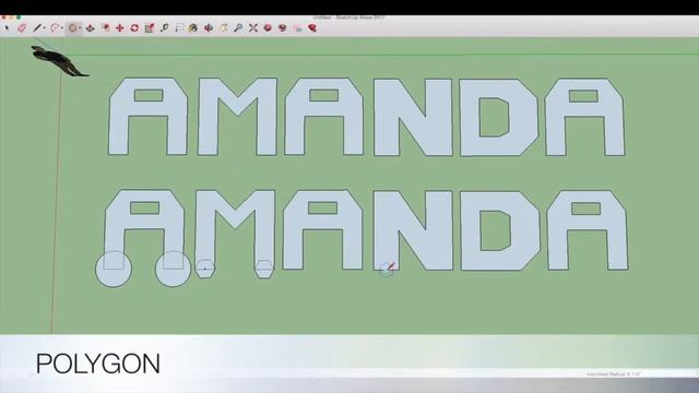 SketchUp - Block Letter Lesson смотреть онлайн