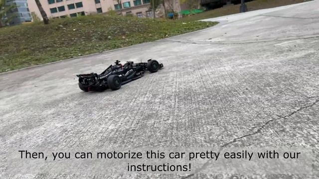 Full RC Mod | Motorize LEGO Technic 42171 Mercedes-AMG F1 W14 E Without Extra Pieces! #legotechnic
