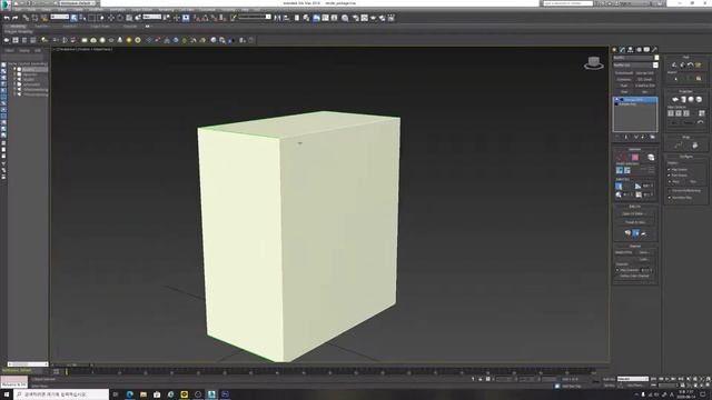3ds-max Unwrap UVW를 이용한 패키지 만들기 смотреть онлайн