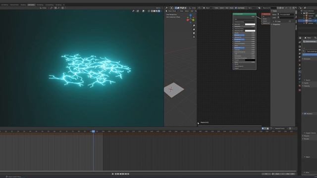 Blender Make Stylized Lightning Effects || Blender Animation || Blender Tutorial смотреть онлайн