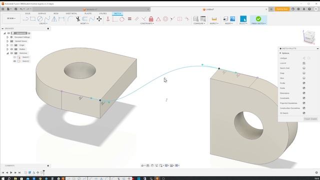 Twist & Connect: Mastering 3D-splines in Fusion 360 смотреть онлайн
