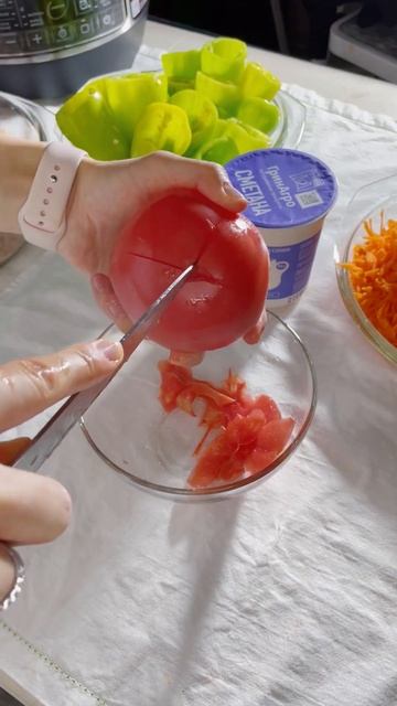 ФАРШИРОВАННЫЕ ПЕРЦЫ быстро в мультиварке #рецепт в описании