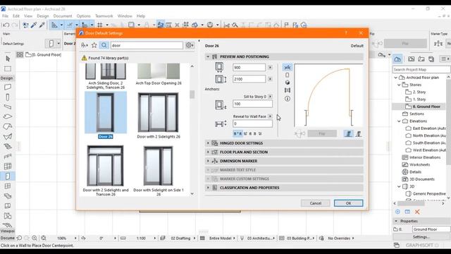 🙌Architectural Drawing Tutorial: Floor Plan in ArchiCAD 26 смотреть онлайн