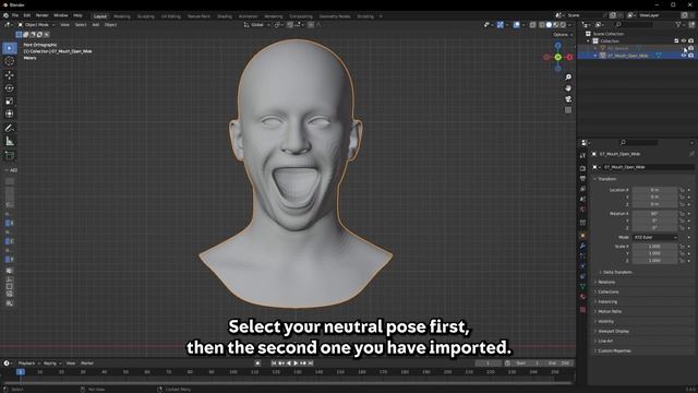 Easy face expression in Blender with this free tool! смотреть онлайн