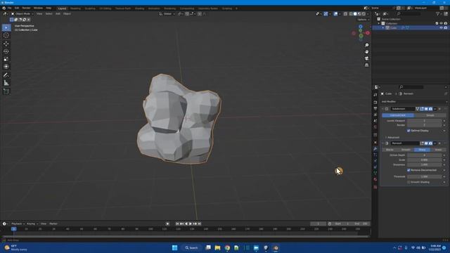 Make Some Space Rocks (Blender) смотреть онлайн