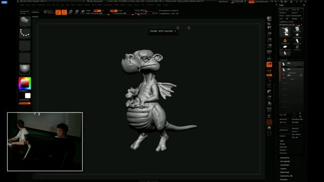 ZBrush 4R7 64bit REVEAL DAY 3 (Full Demo HD) смотреть онлайн