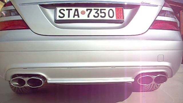 MERCEDES BENZ S 500 AMG  EXHAUST SOUND