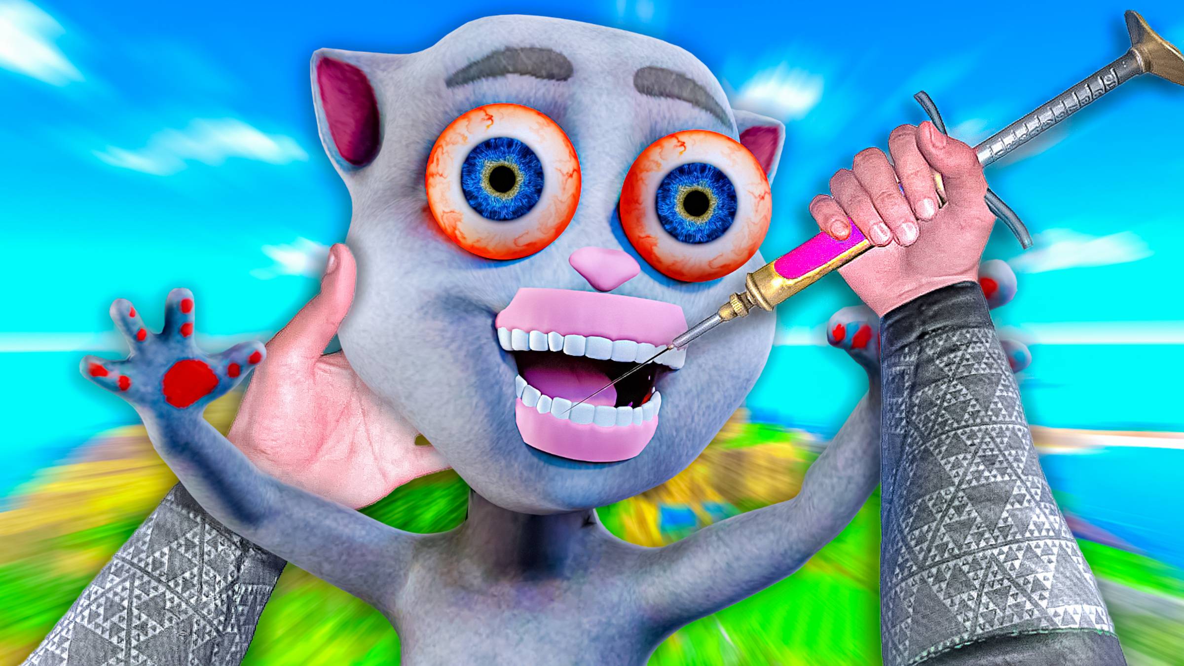 ГОВОРЯЩИЙ КОТ ХУАН Обманул ВСЕХ! НЕЗАКОННЫЕ Эксперименты c ХАГИ ВАГИ и РАДУЖНЫЕ ДРУЗЬЯ в VR! смотреть онлайн