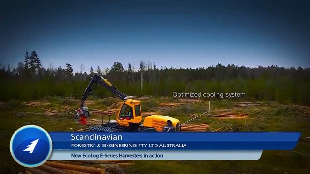 New EcoLog E Series Harvesters In Action смотреть онлайн