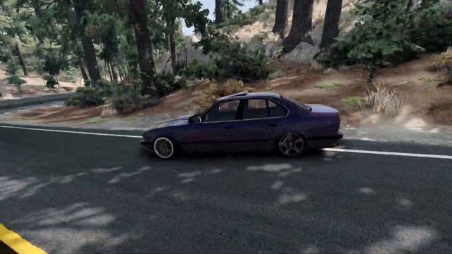 Drift BMW in a Wooded area | BeamNG.drive смотреть онлайн