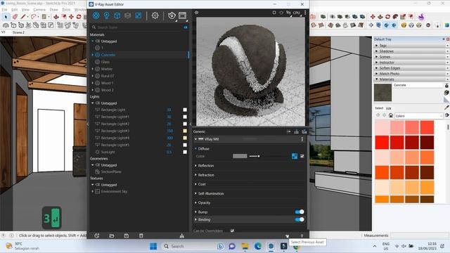 Design Like a Pro: Mastering SketchUp Vray for Interior Living Room and Kitchen смотреть онлайн